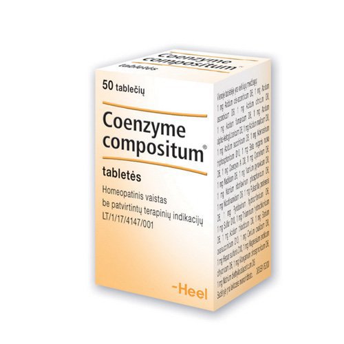 Coenzyme Compositum Homeopathic Tablets N50