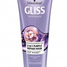 Schwarzkopf Gliss Hair Repair Purple Mask for Blonde and Bleached Hair 200Ml