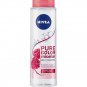 NIVEA Pure Color Micellar Mild Shampoo 400Ml Colored Hair, Raspberry Vinegar