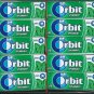 30x ORIGINAL WRIGLEY'S ORBIT SPEARMINT CHEWING GUM X30 PACKS (FULL BOX)