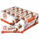 20x Kinder Bueno Milk Chocolate and Hazelnut Cream 43g/1.5 Oz Each Bulk 20 Pack 20x Kinder Bueno Milk Chocolate and Hazelnut Cream 43g/1.5 Oz Each Bulk 20 Pack