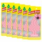 6 X WUNDER-BAUM Bubble Gum - CAR AIR FRESHENER - HANGING LITTLE TREE REFRESH