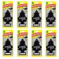 8 X WUNDER-BAUM - BLACK CLASSIC - CAR AIR FRESHENER -HANGING LITTLE TREE REFRESH
