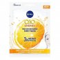 3X NIVEA Q10 Energy Sheet Mask Instant Recharge Anti-Oxidant Ingredients