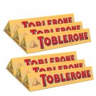 TOBLERONE SWISS MILK CHOCOLATE with HONEY and ALMOND NOUGAT 6 X 100 G BARS