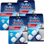 4x3 Finish In-Wash Dishwasher Cleaner: Clean Hidden Grease & Grime - 4 Packs x 3