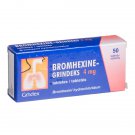 BROMHEXINE, 4 mg, 50 tabs, Grindex, Chronic Bronchitis, Cold, Flu