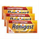 Famotidine Ranigast, 3 x 20 tablets Famotidine Ranigast, 3 x 20 tablets