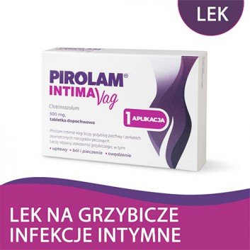Pirolam Intima Vag, 1 tablet - For Intimate infections