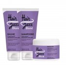 HAIR JAZZ BLOND - Full Routine Eliminating Yellow Tones HAIR JAZZ BLOND - Full Routine Eliminating Yellow Tones