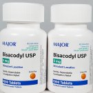 Major Bisacodyl 5 mg EC (Compare to Dulcolax) 1000ct -2 Pack Major Bisacodyl 5 mg EC (Compare to Dulcolax) 1000ct -2 Pack