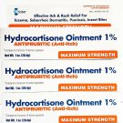 Globe Hydrocortisone Ointment 1% -Anti-Itch 1oz Tube