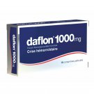 Daflon 1000mg 18 Tabs - flavonoid fraction for heavy legs, leg pain, calf cramps and hemorrhoids