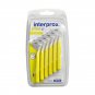 Interprox plus mini yellow interdental brush, 6 pieces