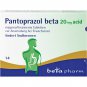 Pantoprazole beta 20 mg acid gastro-resistant tablets, 14 pcs