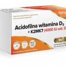 NARUM Acidophilic vitamin D3 + K2Mk7 (4,000 IU vit. D) 300mg 60 Caps NARUM Acidophilic vitamin D3 + K2Mk7 (4,000 IU vit. D) 300mg 60 Caps