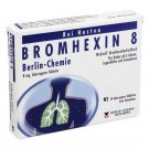 Bromhexine 8mg Berlin Chemie coated tablets, 50 pcs Bromhexine 8mg Berlin Chemie coated tablets, 50 pcs