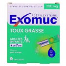 Exomuc 200mg Acetyl-Cysteine 15 Sticks Exomuc 200mg Acetyl-Cysteine 15 Sticks