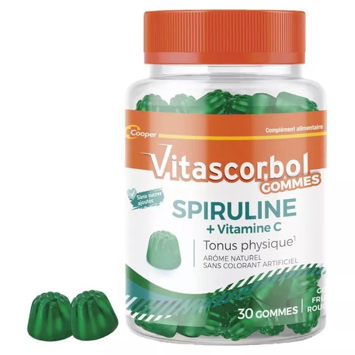 Vitascorbol Spirulina + Vitamin C x30 Gummies