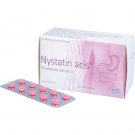 Nystatin acis film-coated tablets, 100 pcs