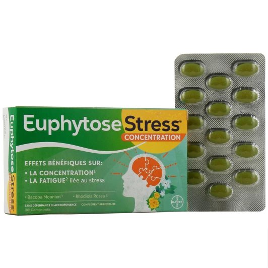 Euphytose Stress Concentration 30 Tabs