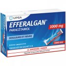 EFFERALGAN 1000mg Paracetamol 8 Sticks Cappuccino Flavor