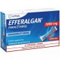 EFFERALGAN 1000mg Paracetamol 8 Sticks Cappuccino Flavor