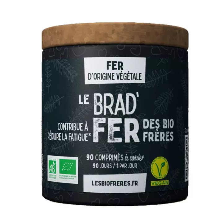 Organic iron - 90 tablets Les Bio Fr&Atilde;&uml;res