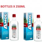2 x 250ml Amol Herbal Based Tonic Internal & External Oral Fluid Skin Care Liquid 2 x 250ml Amol Herbal Based Tonic Internal & External Oral Fluid Skin Care Liquid