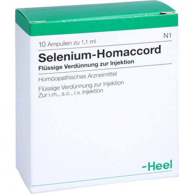 SELENIUM HOMACCORD 10 x 1.1 ml