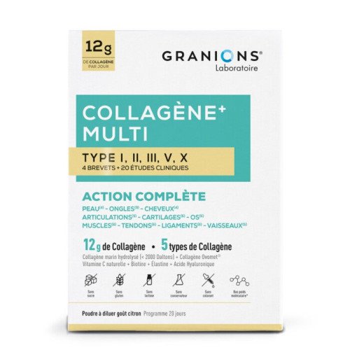 GRANIONS COLLAG&Atilde;�NE+ MULTI Complete Action Lemon Powder - 260g