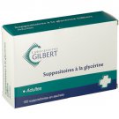 GILBERT Glycerin Suppositories - Constipation - Box of 100