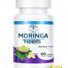RAIZ DE Neem & Moringa Leaf Powder - 60 Capsules - Herbal Detox, Vegan, Non-GMO RAIZ DE Neem & Moringa Leaf Powder - 60 Capsules - Herbal Detox, Vegan, Non-GMO