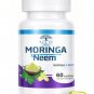 RAIZ DE Neem & Moringa Leaf Powder - 60 Capsules - Herbal Detox, Vegan, Non-GMO
