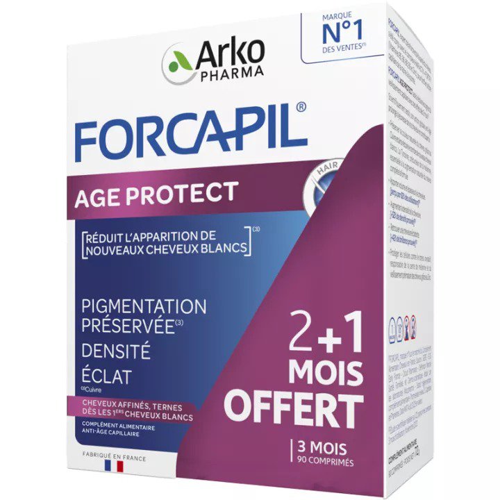 Arkopharma Forcapil Age Protect - 30 Tabs