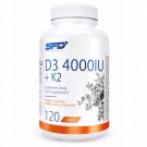 SFD VITAMIN D3 4000 + K2 MK-7 120TAB IMMUNITY BONE FATIGUE TEETH JOINTS
