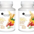 2x Aliness Vitamin C 1000 mg Plus 100 capsules L-ascorbic acid acerola