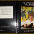 Cat Lover's Cookbook by Jane Morin Snowday 1st edition