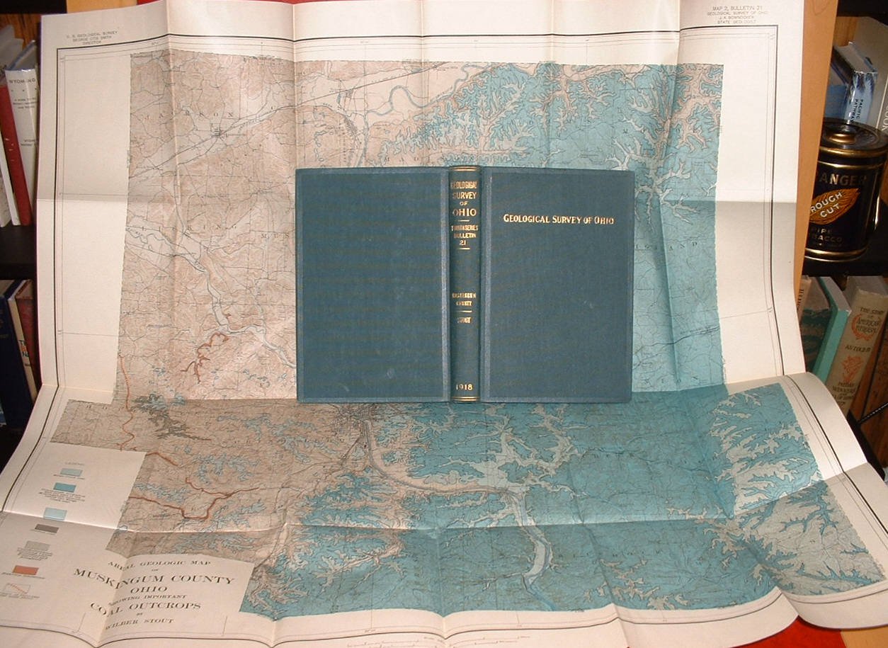 Geology Of Muskingum County Geological Survey of Ohio by Wilber Stout