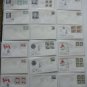 100+ First Day Of Issue Canada 1960-67 envelopes w/stamps
