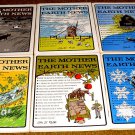 Mother Earth News 1973 & 1974 12 issues No. 19-30