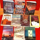 39 Mysteries Thrillers book lot with dust wrappers