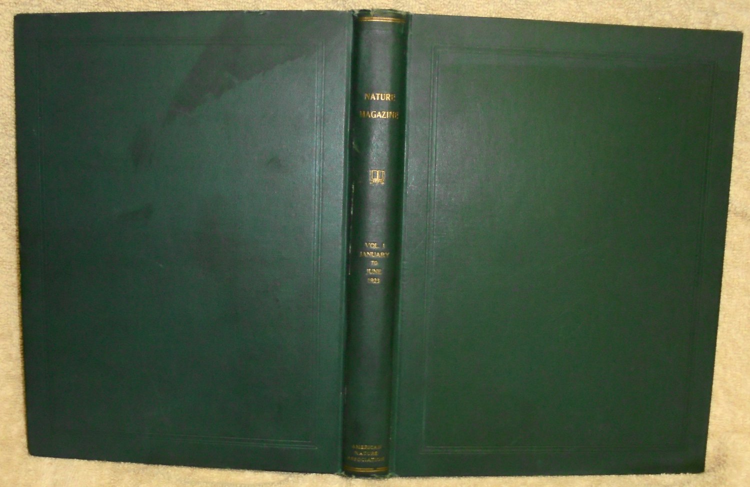 Nature Magazine 1923 Bound v1 Jan-Jun