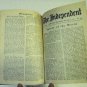 Independent Bound 1905 Jan-June weekly literary news history general