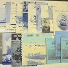 US Naval History 18 pamphlets ships submarines Texas aviation