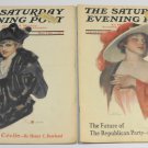 Saturday Evening Post Jan. 24 & Feb. 14, 1914 2 issues