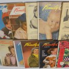 Family Circle magazines 1949 12 issues