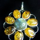 Amber & Labradorite