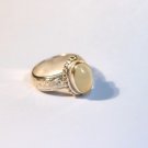 Moonstone w/engraved band