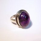 Amethyst, oval